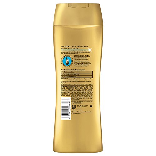 Suave Professionals Shine Shampoo Moroccan Infusion for Shiny Hair 1|6 oz UV Protection