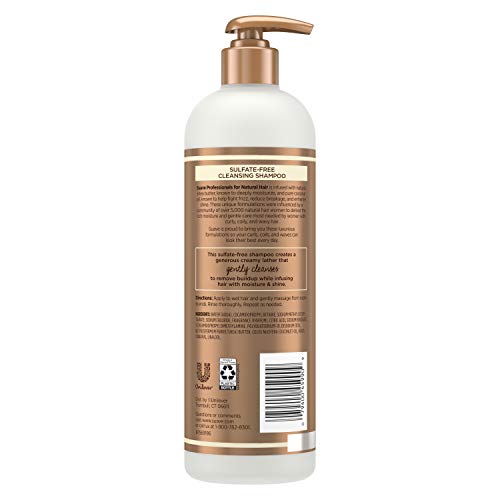 Suave Professionals Natural Shea Butter & Pure Coconut Oil Sulfate-Free Cleansing Shampoo for Dry Hair
| Suave Professi