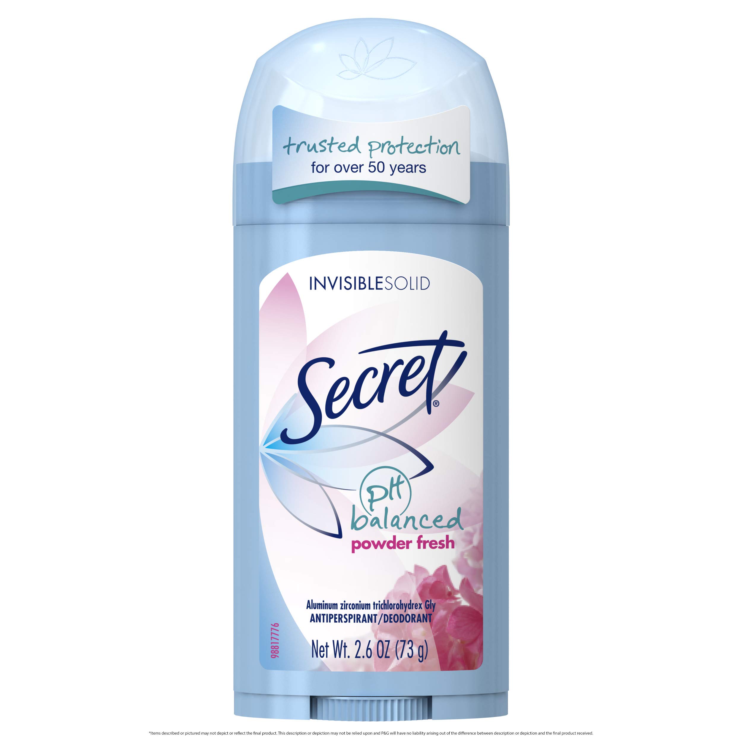 Secret Powder Fresh Invisible Solid Antiperspirant and Deodorant for Men on Dates and Workouts
| Secret Powder Fresh In