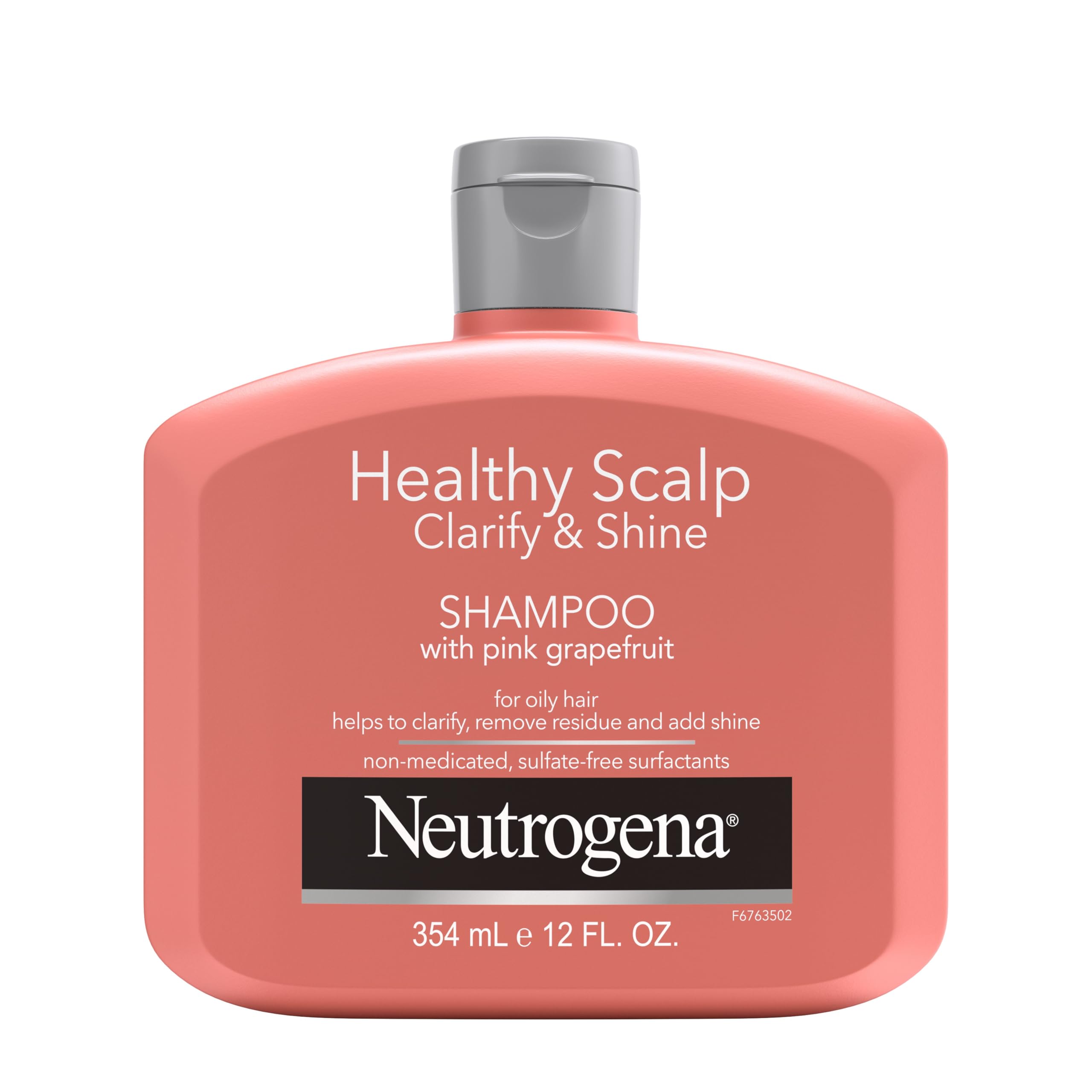 Neutrogena Pink Grapefruit Anti-Residue Shampoo for Oily Hair and Scalp, Color-Safe 12oz
Neutrogena Exfoliating Shampoo