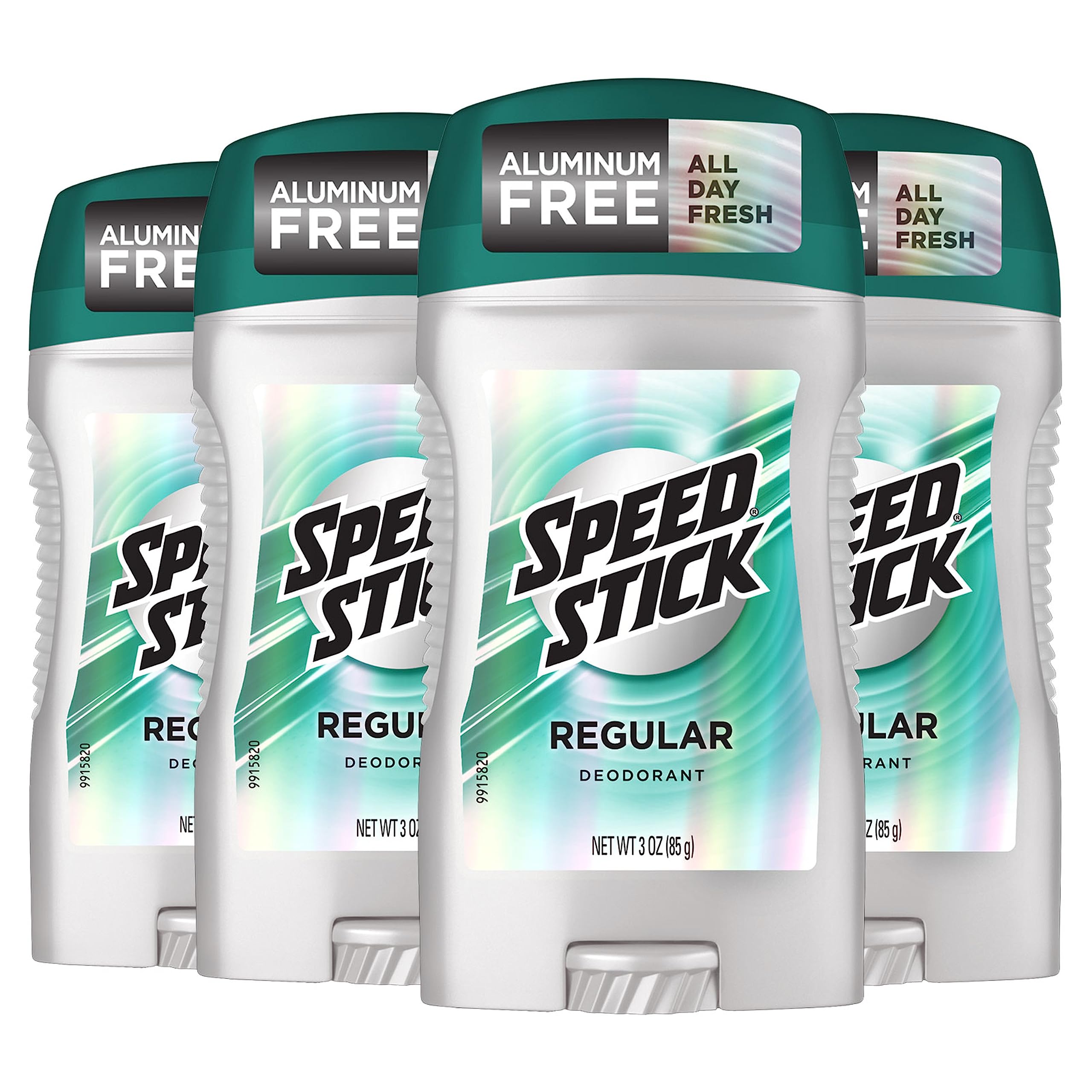 Speed Stick Men's Deodorant Regular 3 Ounce 4 Pack Fragrance Longevity